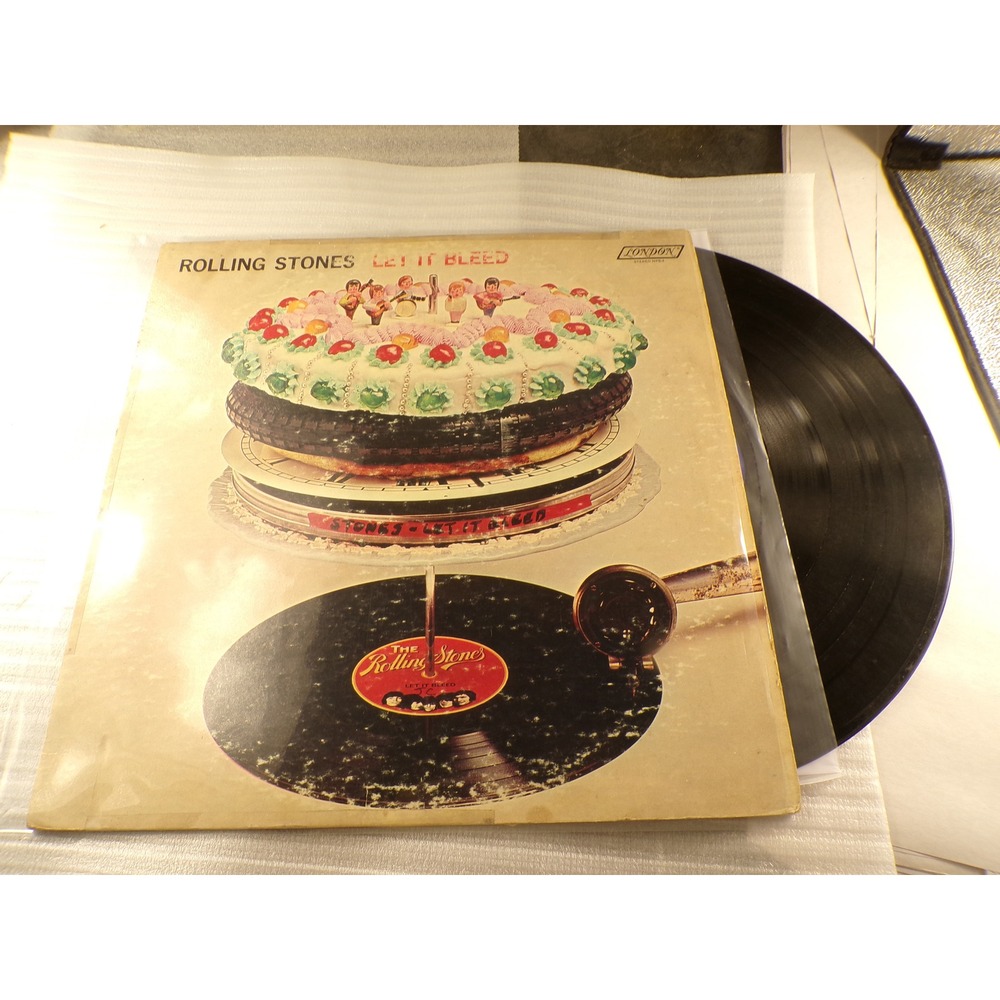 Rolling Stones Let It Bleed Vinyl LP London Records NPS-4 1969 Classic Rock